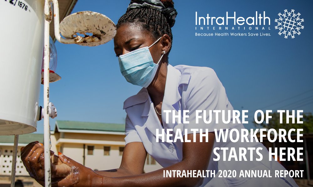 IntraHealth's tweet photo. In 2020, we provided 3,835 facility teams with supportive supervision or mentoring services &amp; sent almost 2 million messages via digital health tech to keep health workers safe, informed, &amp; prepared during #COVID19.

Learn more in our 2020 Annual Report: https://t.co/oLULBTDaH7 https://t.co/exQs19ViXO