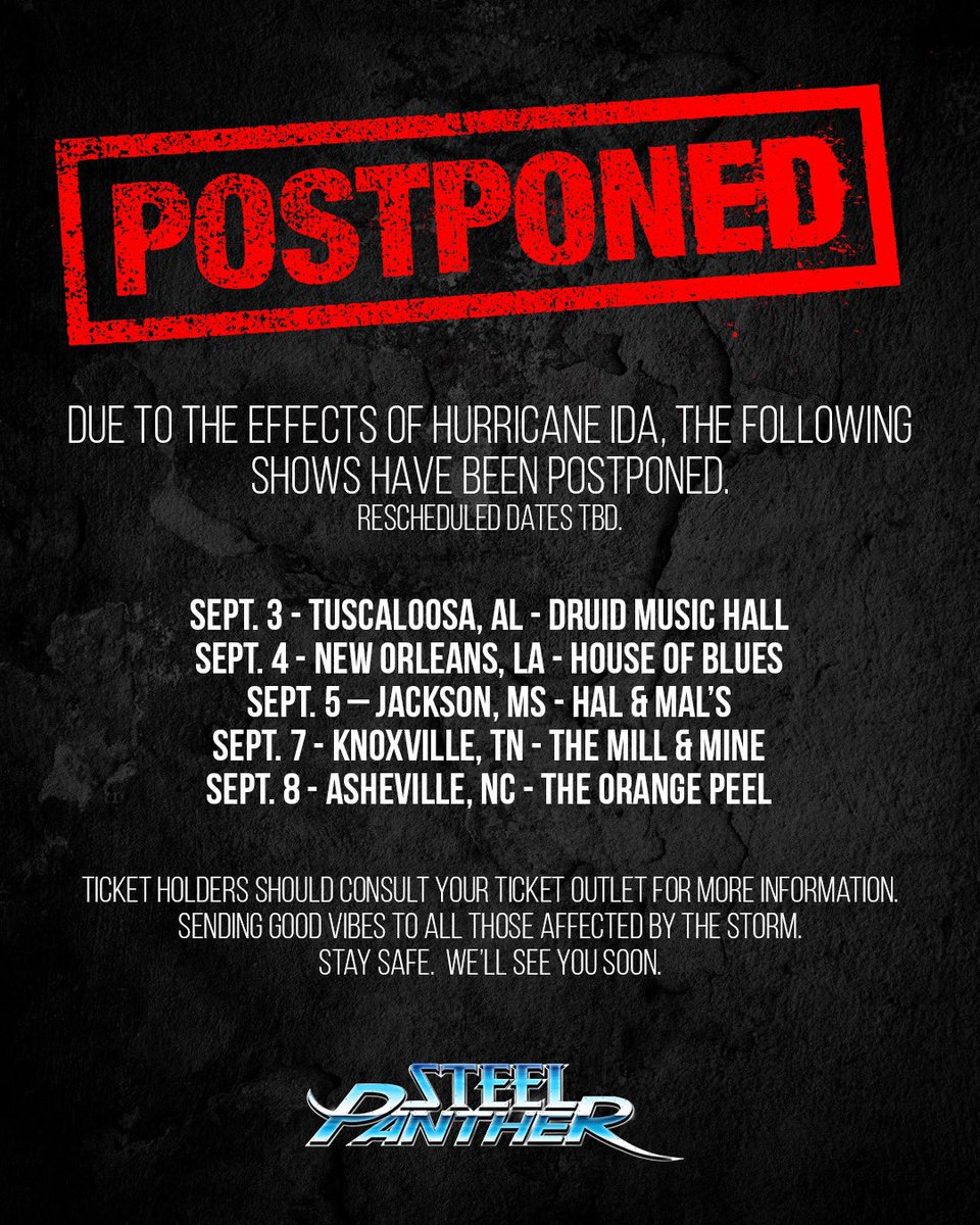 Steel Panther tweet media