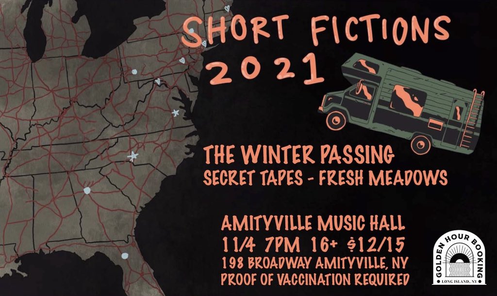 𝐉𝐔𝐒𝐓 𝐀𝐍𝐍𝐎𝐔𝐍𝐂𝐄𝐃
•••
Welcome <a href="/secret_tapes_/">Secret Tapes</a> &amp; <a href="/gerg_namtlef/">grog 🍉</a> to our 11/4 𝐆𝐈𝐆 w/ <a href="/short_fictions/">Short Fictions</a> &amp; <a href="/WinterPassingYo/">⛽️ THE WINTER PASSING ⛽️</a> 
𝐆𝐄𝐓 𝐘𝐎𝐔𝐑 𝐕𝐀𝐗𝐗 𝐀𝐍𝐃 𝐆𝐄𝐓 𝐓𝐎 @AmityvilleMH