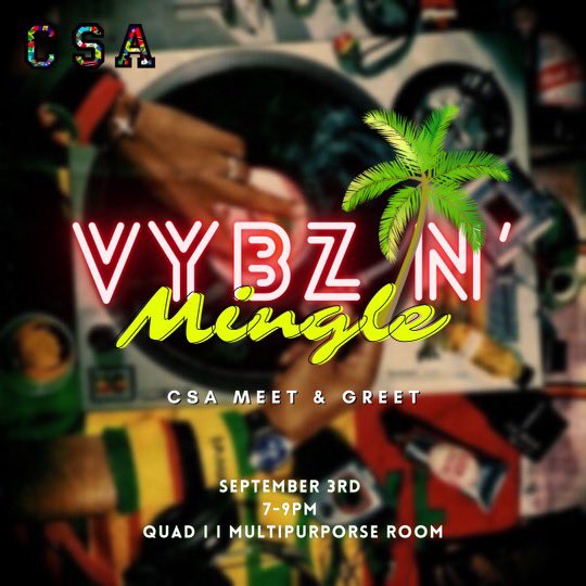 vsucsa2011's tweet photo. Come out this Friday to Vybe &amp; Mingle with your favorite social organization here at VSU. Lime with your favorite CSA member, playing your favorite games and Find out more information on next steps to become apart of our growing family. ❤️💚💛🖤. Remember stay mask up. https://t.co/uYDaDsMvp6