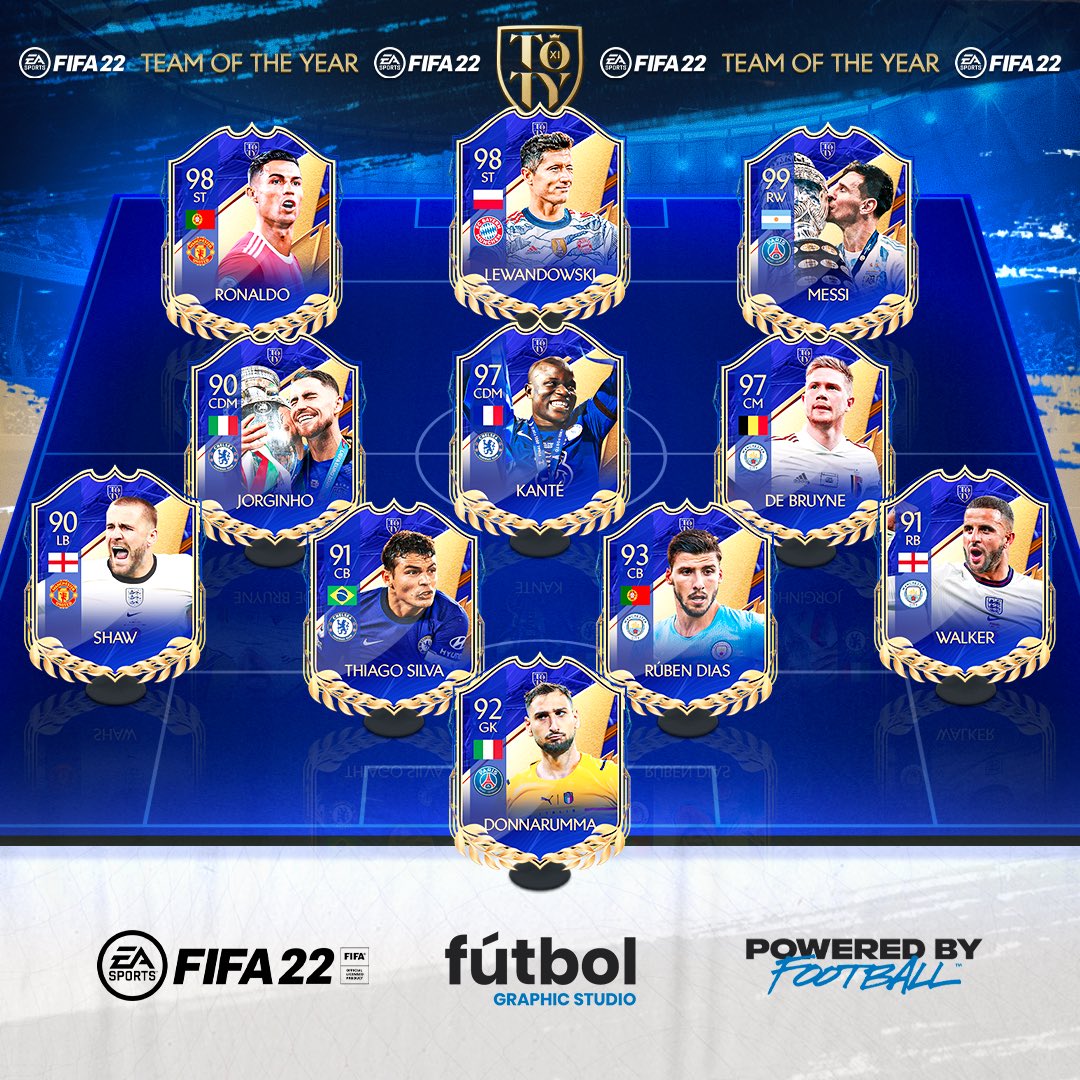 Team of the year fifa 22