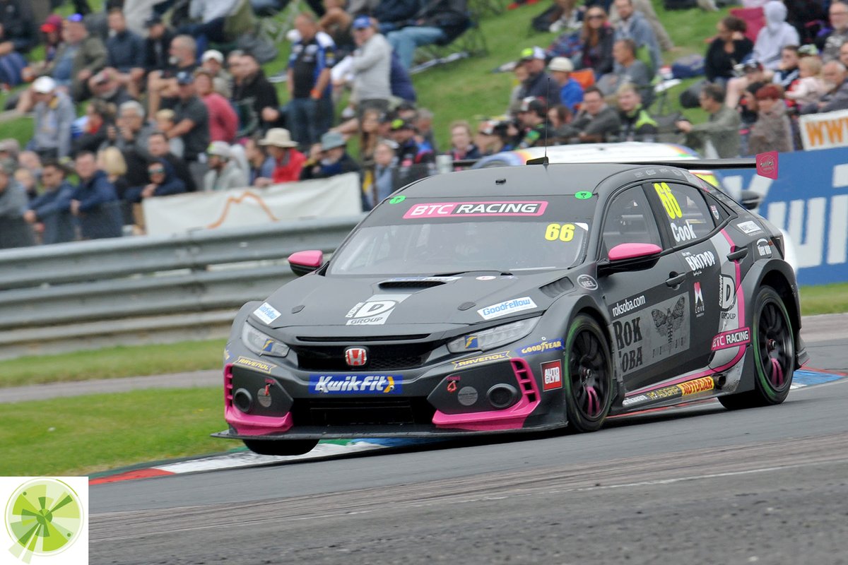 Race1 Winner @cooksport @btc_racing @DudmanGroup  @roksoba @love_shoreditch @HondaUKPR @Honda_UK @BTCC @BTCC79833515 @kwikfit @thruxtonracing @Hrx_Srl @eibach_racing @EibachSpringsUK @ProAlloy @SamcoSport @VarleyRedTop @knfilters @CobraSport @GoodyearRacing