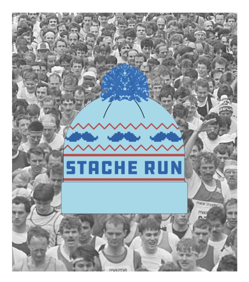 Moustache Run tweet media