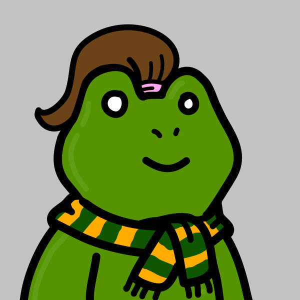 🚨🐸@chillfrogsNFT GIVE AWAY PARTY 9/3!🚨🐸

5 FROGS WILL BE GIVEN AWAY

1)  Follow
2) RT this tweet
3) Tag at least 2 friends in the comments
4) Lily Pad Party: discord.gg/8aKbHPMQ

🚨# 2552 STRIPY SCARF (RARE TRAIT)!!!🚨

🐸🚀🚀🚀🐸

WINNER ANNOUNCED 9:30 PM EST IN LILY PAD