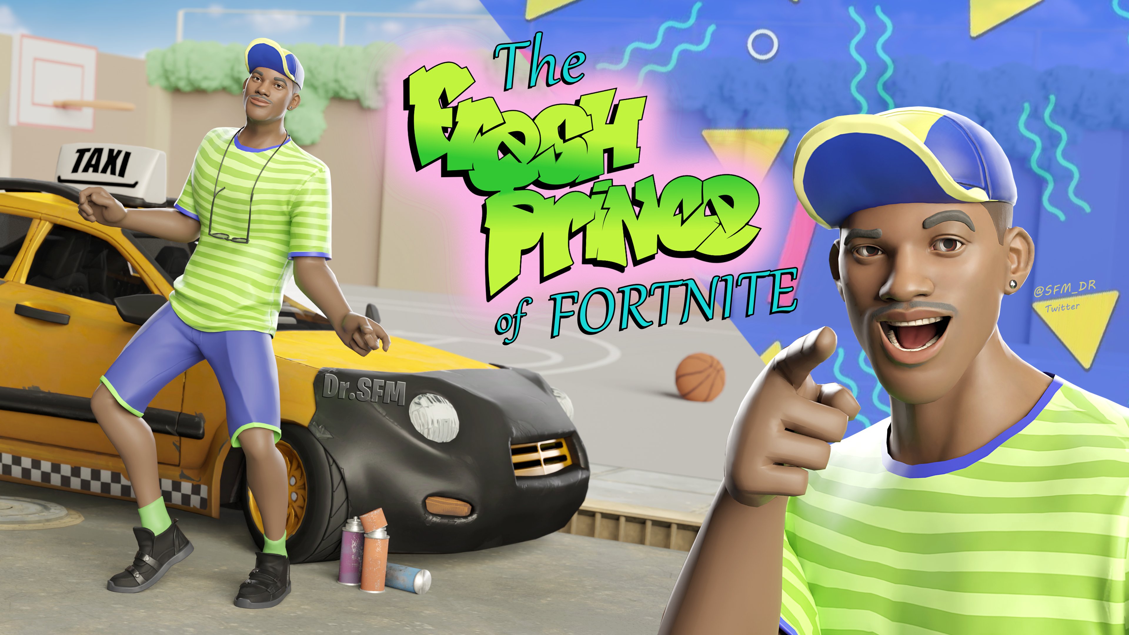 Dr.SFM & Scalpel on X: “#Fortnite - The Fresh Prince of Bel-Air 