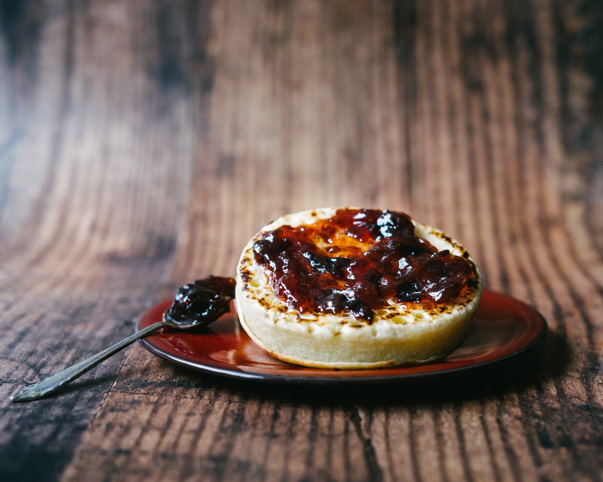 Start your day with our gorgeous crumpets.