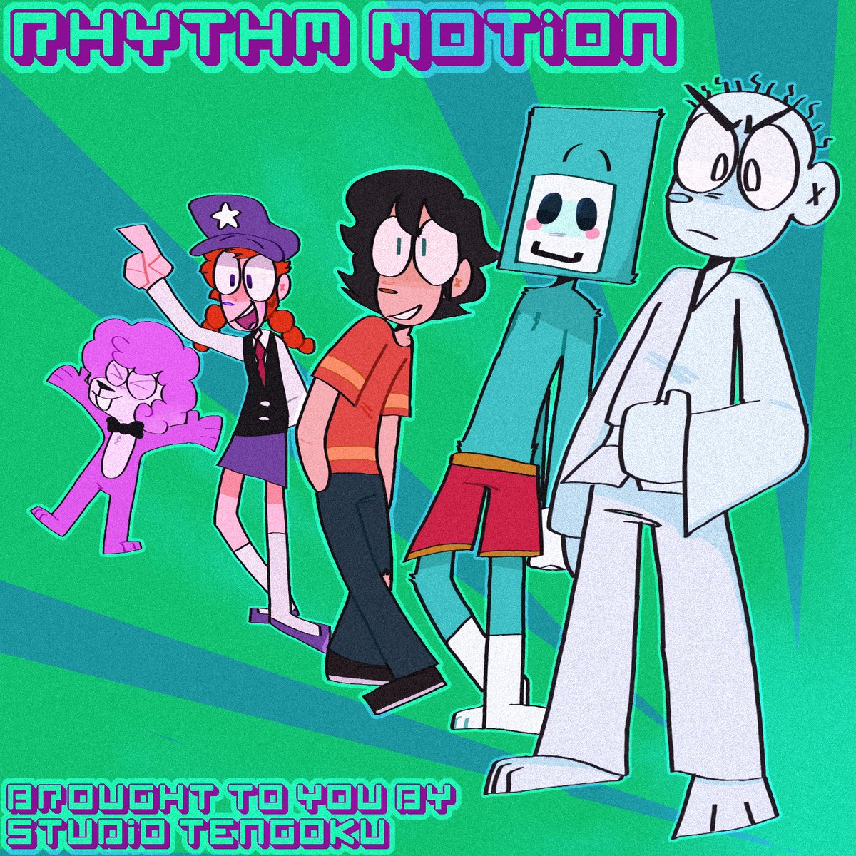 dorkidott's tweet photo. super epic reminder that @TengokuStudio is still accepting help for the production of a fan animated RH show, Rhythm Motion!! Its been such a blast to be a part of the project so far and you guys should soooo join if you want hahahahaha #RhythmHeaven #RhythmMotion https://t.co/H3tpKtqVra