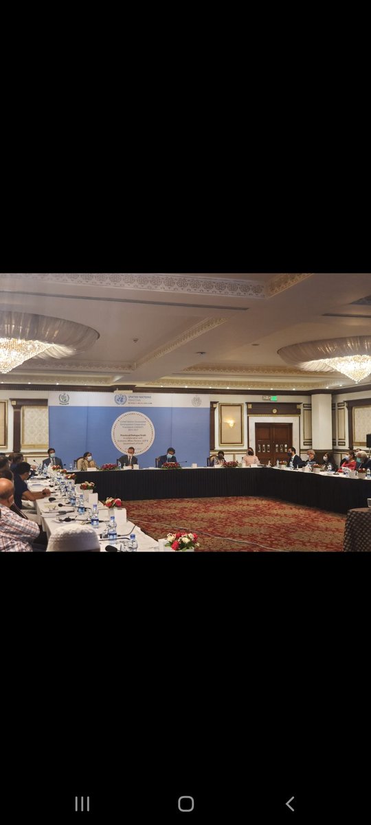 A high level meeting was held today between UN team headed by UN Resident Coordinator Mr Julien Harnies and his team from UN with Minister health Dr Azra Fazal MPAs Qasim soomro myself and Govt officials to deliberate on next 5 year plan to ensure SDG goals are achieved in Sindh.