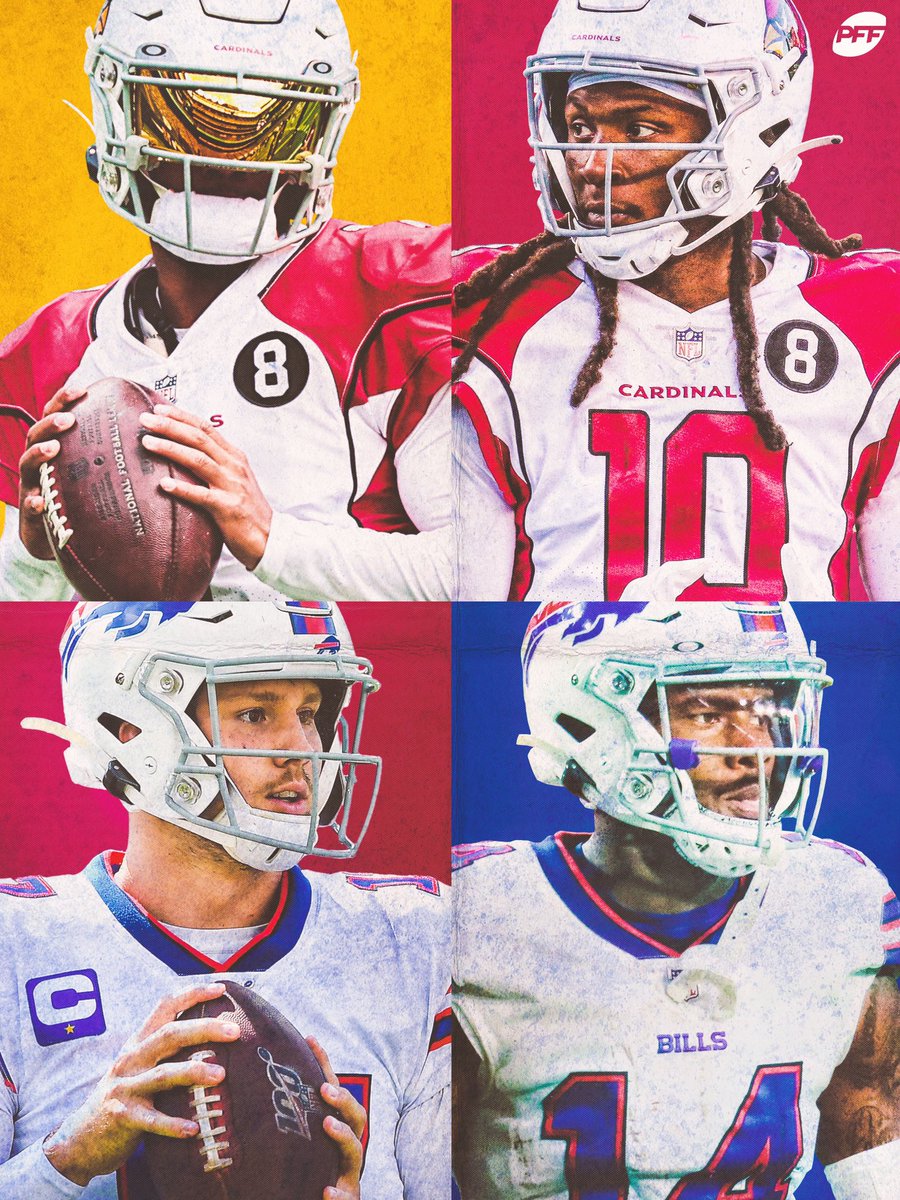 Choose your duo

❤️ for Kyler Murray + Nuk Hopkins
🔄 for Josh Allen + Stefon Diggs