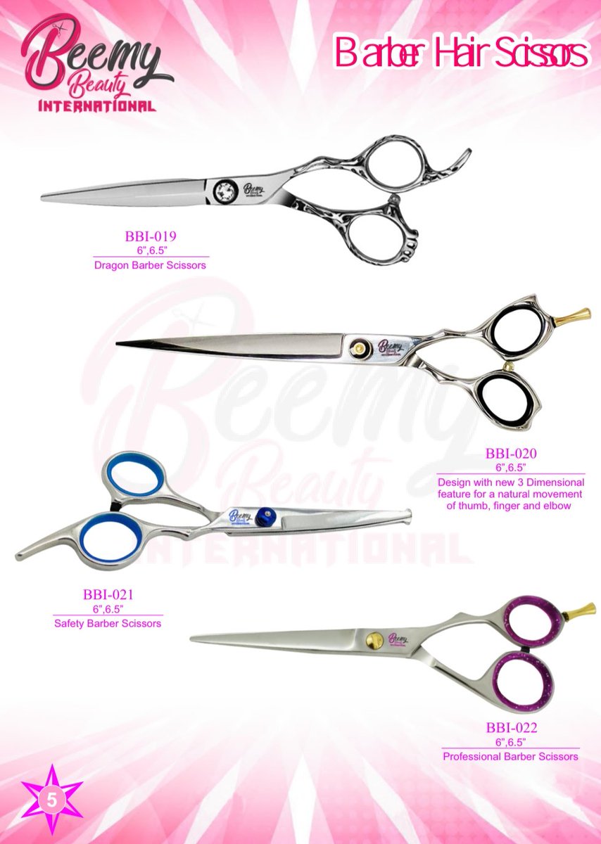BeautyBeemy's tweet photo. Barbar Haircutting scissors https://t.co/sULNRmQchY