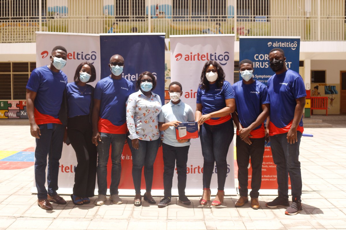 theatghana's tweet photo. The school will also enjoy free monthly data of 225GB for six months, to experience uninterrupted access to AirtelTigo’s high-speed internet.

#AirtelTigo #LifeIsSimple https://t.co/tDJe5m3ID6