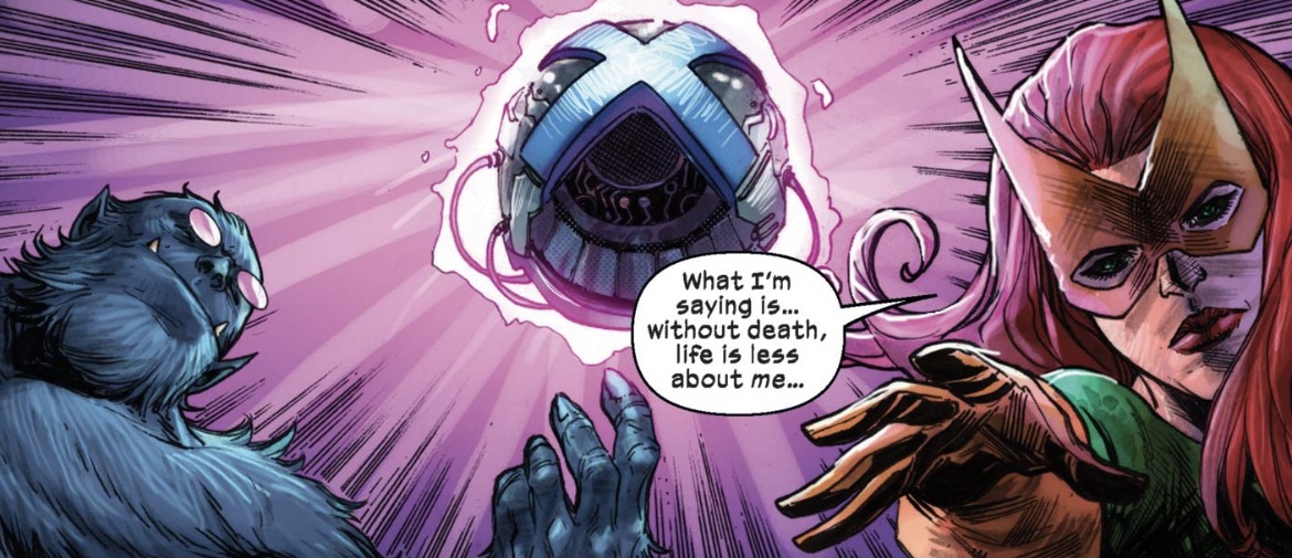 derekreadsX's tweet photo. #Xforce3 #Xmen #Xspoilers
I know Way of X does this later, but diving into the culture of this new world might be the most interesting part of this era for me. Obsessed with this callback to Jean’s history. So many fun stories to tell. https://t.co/T9MXBy1WzE