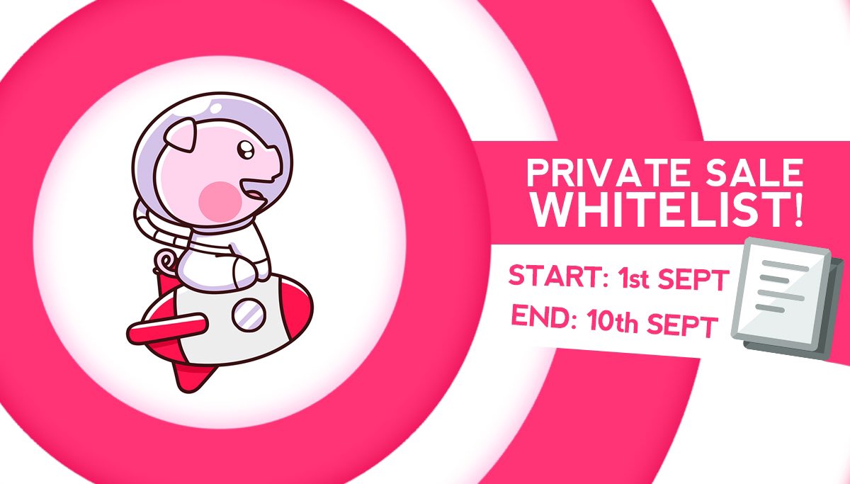dogeworldtoken's tweet photo. @crypto_newcoins @The_R_A_T @TechRate1 ⚡️#MINIPIG @minipigcoinorg⚡️

📮Private Sale Is Live🟢
📋Whitelist Presale Will Be Coming
📊Dextool Trending
🔒Liquidity Locked For 1 Year
🛡Audit By Dessert Finance Before Launch &amp; Certik On Phase 3
📪https://t.co/T5r7tGblvg

#Presale #TokenSale #BSCGem https://t.co/0nmh2ZRtOm