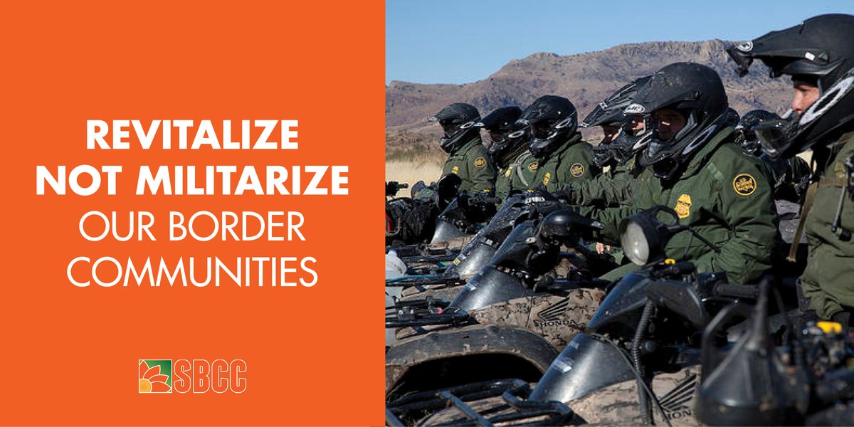CBP uses interior checkpoints to stop, interrogate & search ppl w/o a warrant. This leads to harassment, racial profiling & intimidation of us, border communities. The Biden admin should eliminate these checkpoints, and work to #RevitalizeNotMilitarize the places we call home.