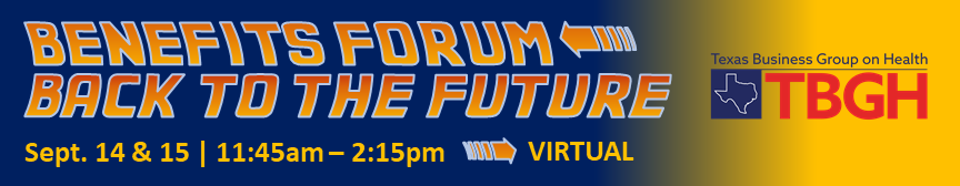 TXBGH's tweet photo. #ReserveYourSpot for @TXBGH’s 2021 #Virtual Regional #Benefits #Forum: Back to the Future on 9/14, 11:45am-2:15pmCDT. #FREE for #Employer Members of @TXBGH, @DFWBGH, @Houston_BCH, #SABGH, @SWBenefitsAssoc & #Forum #Sponsors. #ReserveYourSpot 1-Time: https://t.co/gJk6SxBLpc #HR https://t.co/4sxMltb67z