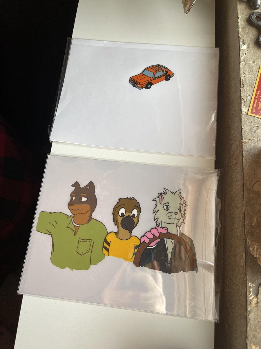 Sammy_Shizzard's tweet image. The #animationcels I made for Car Ride! #animationcel #furry #amcgremlin