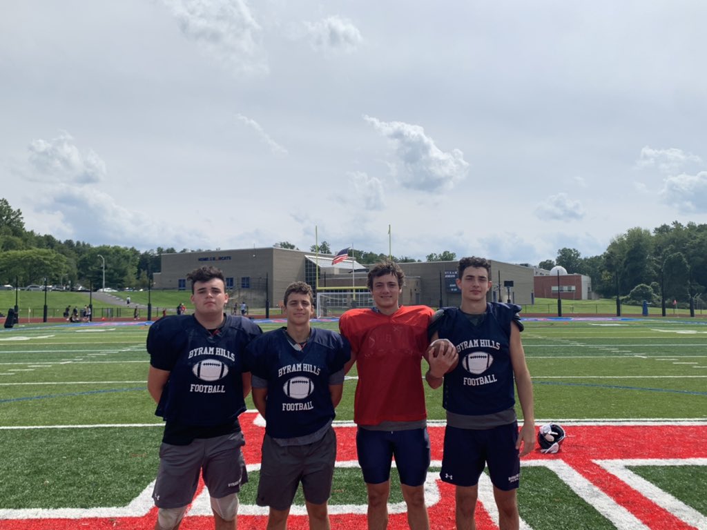 Proud to announce our captains for the 2021 Season - Joey Brown, Michael Rocco, Jared Cohen &amp; Geno Secchiano. Some of <a href="/ByramAthletics/">Byram Hills Athletics</a> finest