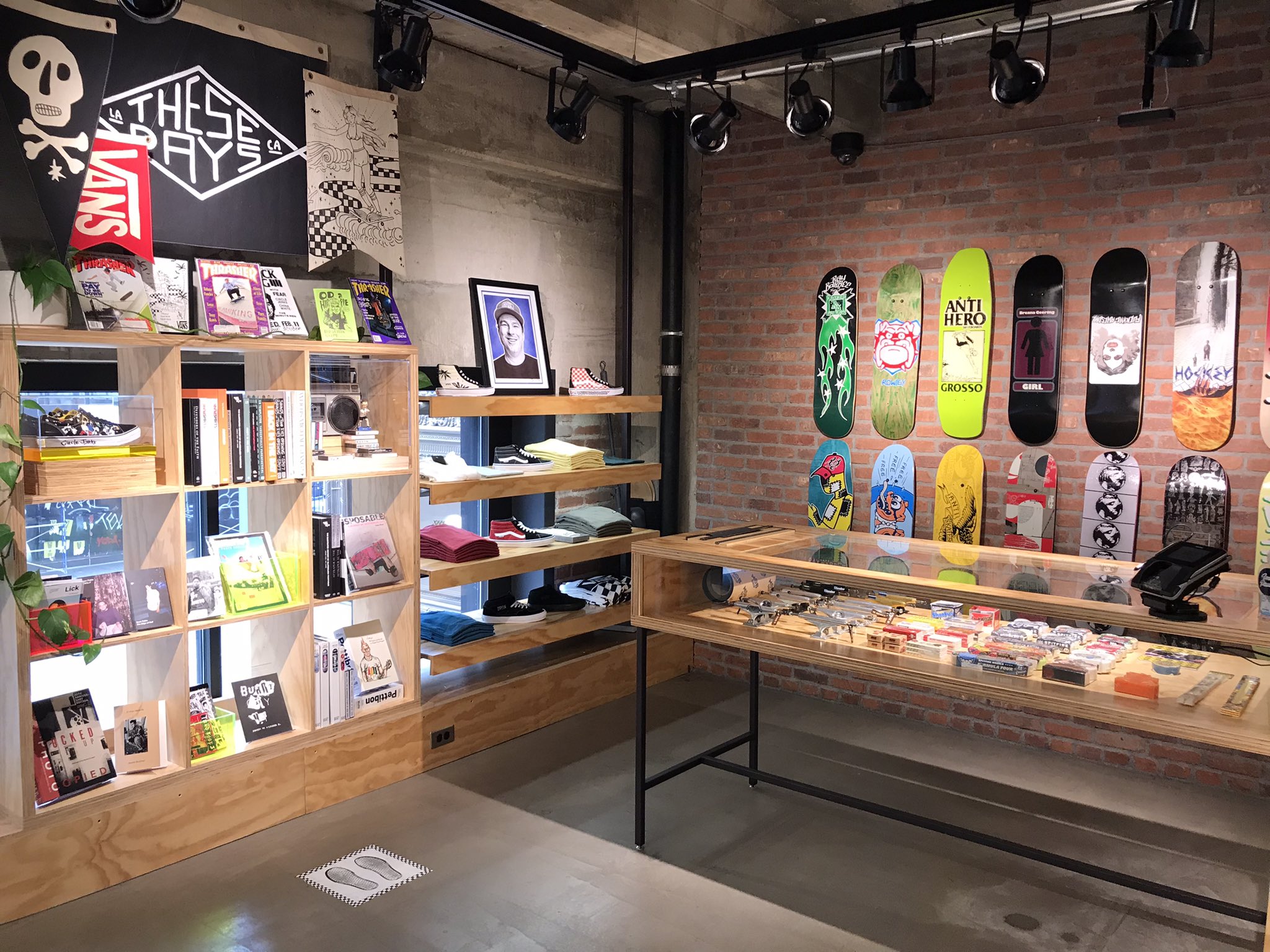 Vans skate shop store