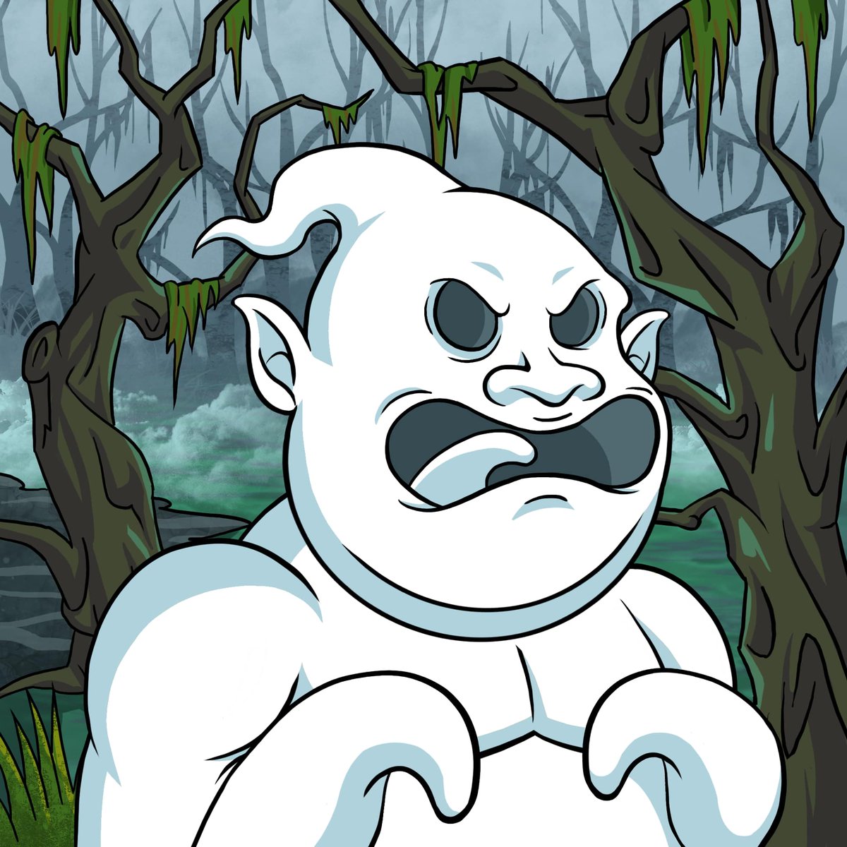 <a href="/OddOgres/">Odd Ogres | 9,999 NFTs</a> 
He Looks so spooky and pretty 🔥🚀🍁🔥