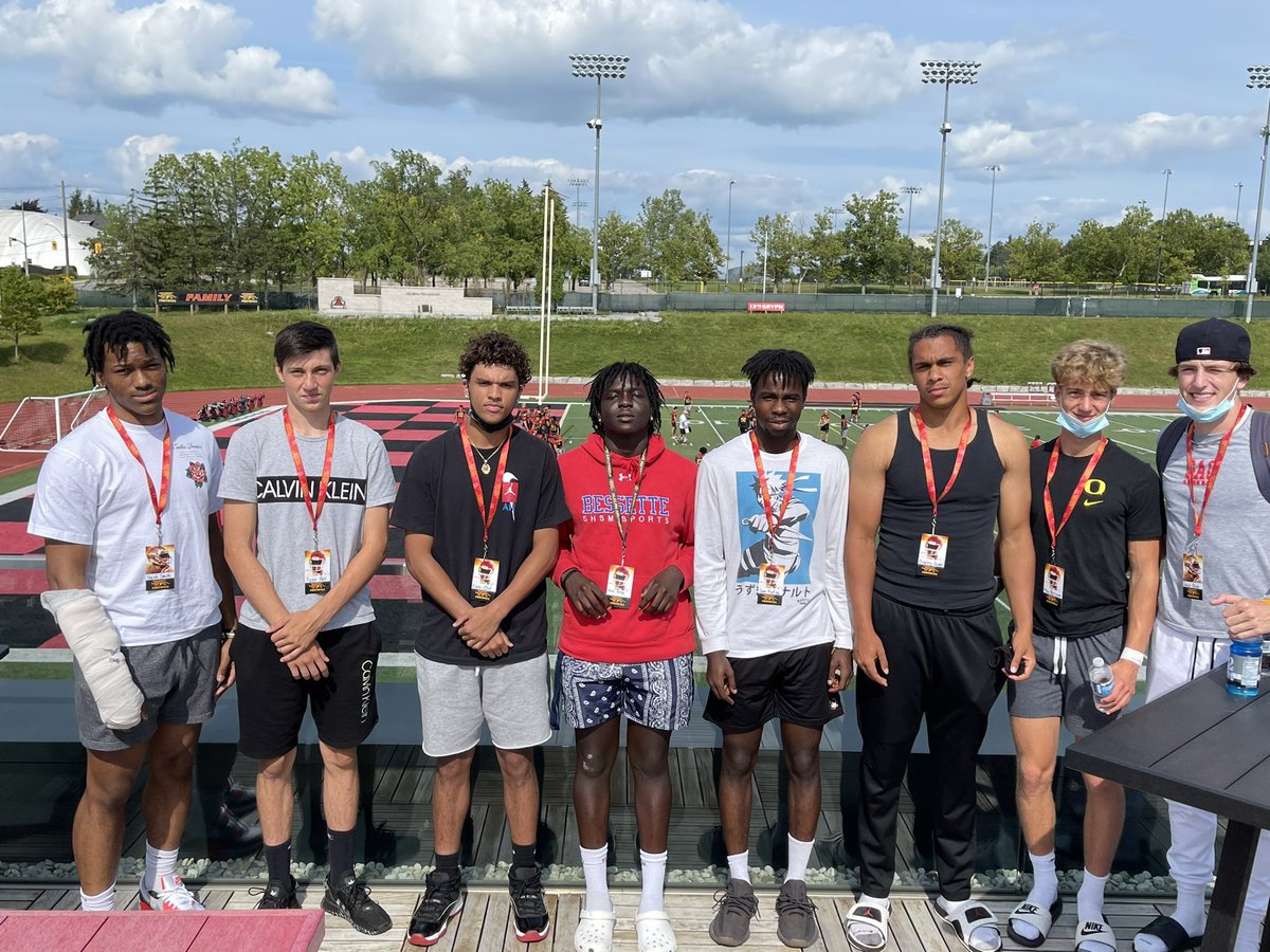 Big thanks to <a href="/marksurya88/">Coach Mark Surya</a> and <a href="/GryphonFB/">GryphonFootball</a> for hosting some of our guys on a visit and practice today!! Awesome facilities and great experience for our kids!!