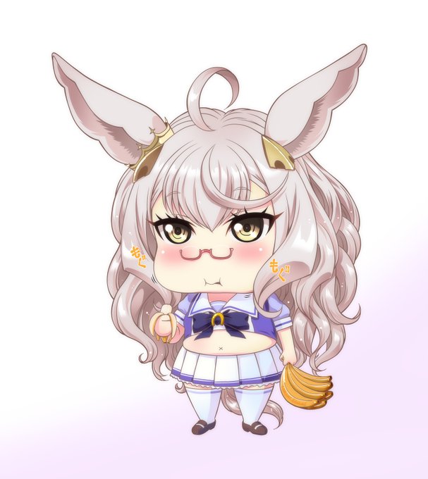 好物を食べてる時だけ無口になるビワハヤヒデ
#ウマ娘 