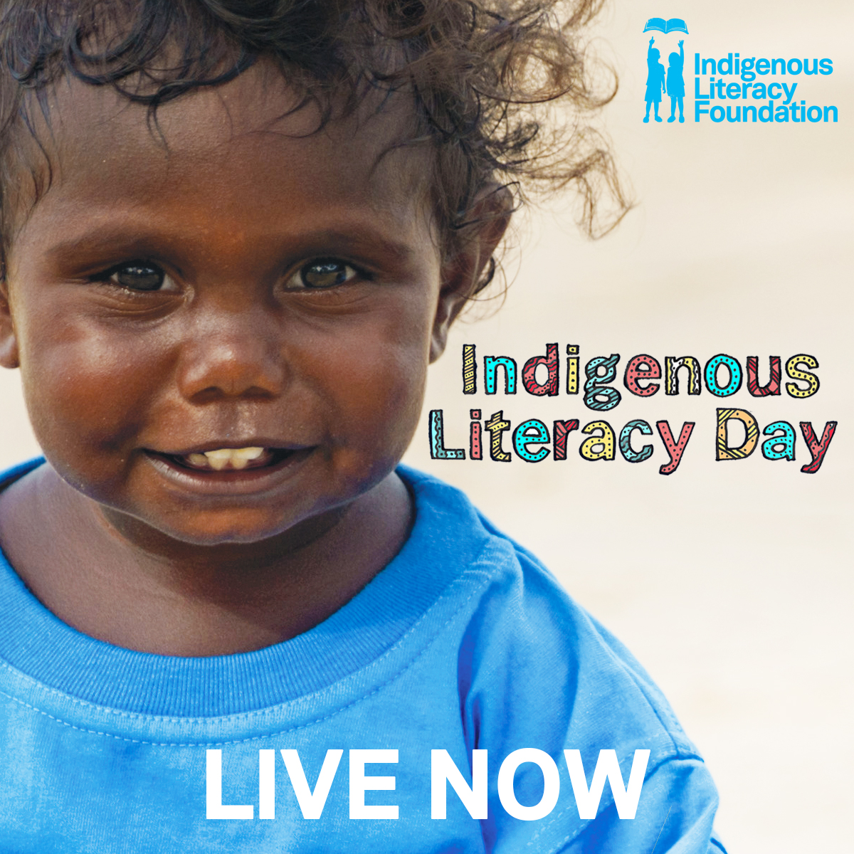 IndigenousLF's tweet photo. HAPPY INDIGENOUS LITERACY DAY! 🎊 

We are so excited to announce that our online Indigenous Literacy Day event is now LIVE!  Hear from First Nations authors, artists, performers, organisations and Elders from all across the continent here: https://t.co/nbBRiYkdsx 💙 https://t.co/ZRKxqkqYJs
