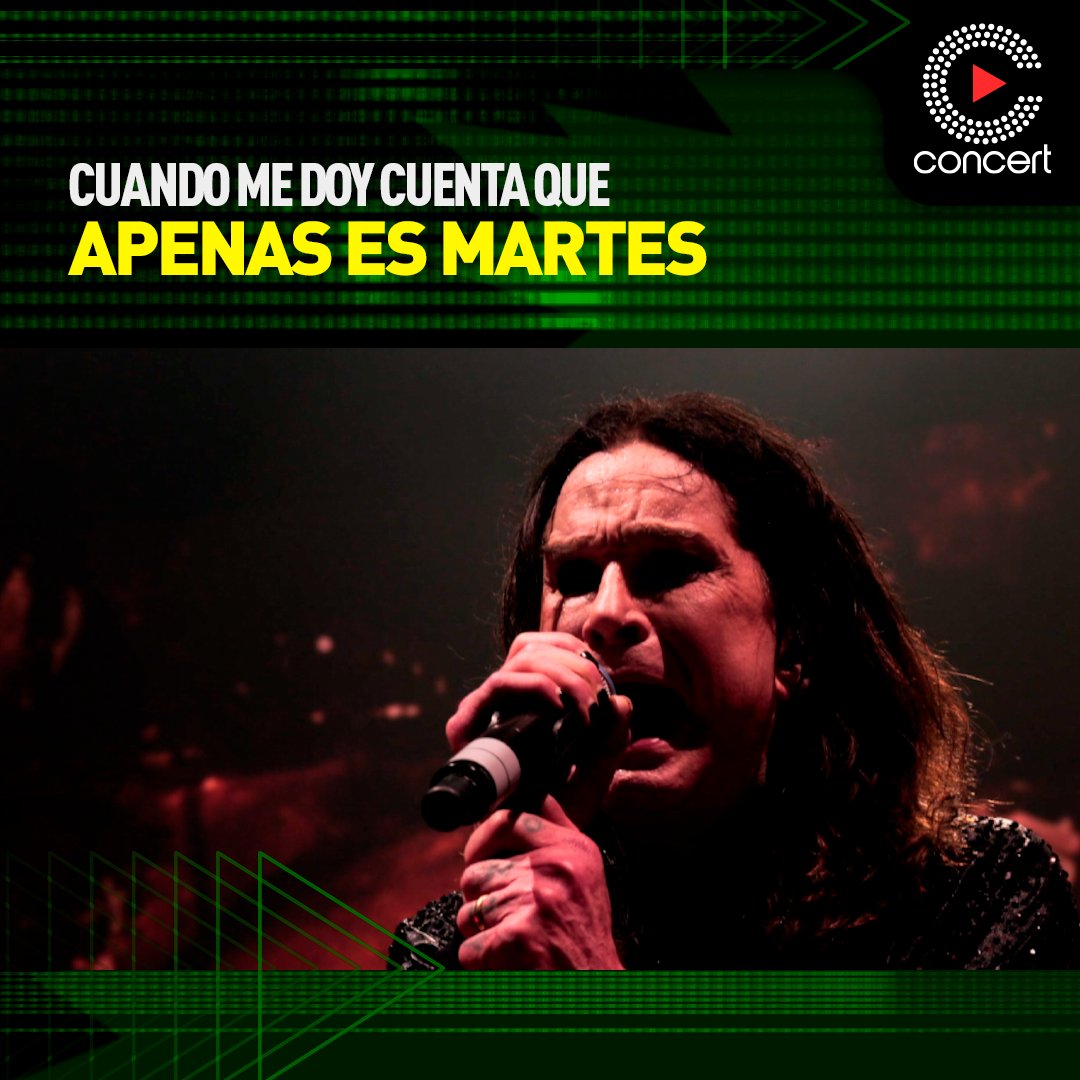 Concert_Channel's tweet image. Sobrevive a la semana con los mejores conciertos de #ConcertChannel 🤘