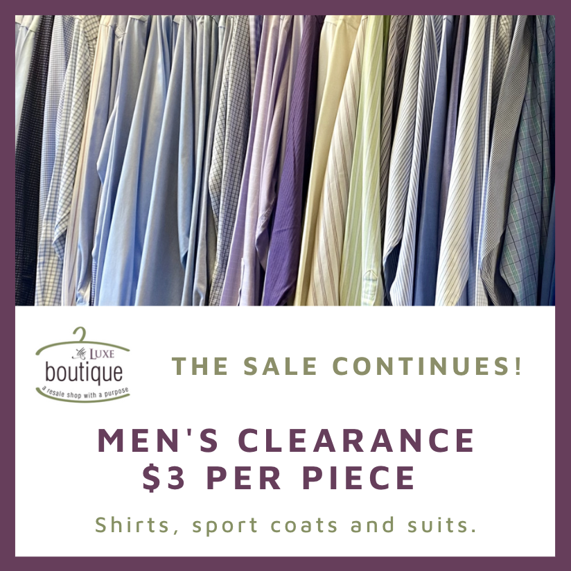A two-piece mens #suit would be just $6! Find more deals in the #Boutique. 

#BoutiqueSale #SummerClearance #MensClearance #MensSuits #SportCoats #ShopDayton #MensFashion #Style #Deals