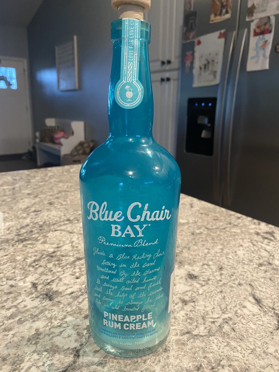 LeahonLocation's tweet photo. My neighbor is having a rough week. Clearly she needed some @BlueChairBayRum served straight on ice. #butwhyistherumgone https://t.co/RbbvSxd81h