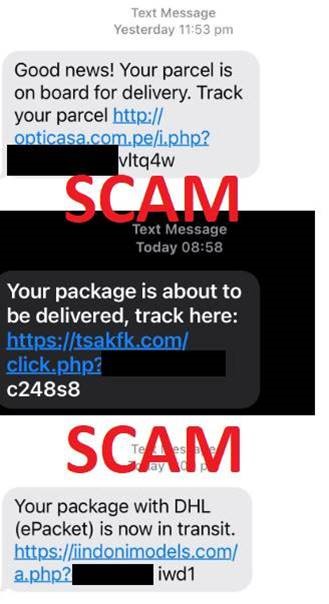 Scamwatch Gov Au On Twitter Warning The Flubot Scam Is Changing We Are Receiving Reports Of Texts Like These Saying A Parcel Is Being Delivered In Transit Amp Containing Php Links Delete These Messages Amp