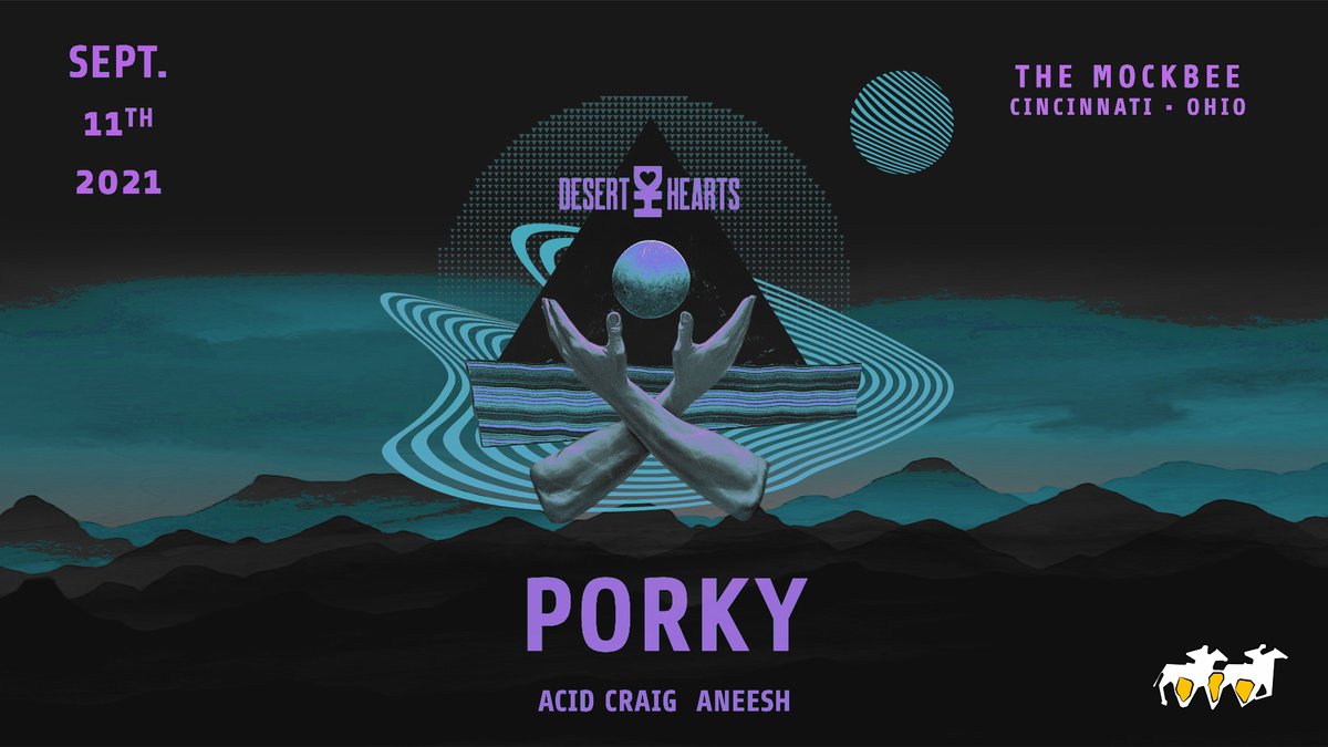Coincidence that Porkdaddy rhymes with Cincinnati? I think not! September 11 at <a href="/TheMockbee/">The Mockbee</a>! 

TIX: eventbrite.com/e/porky-desert…
