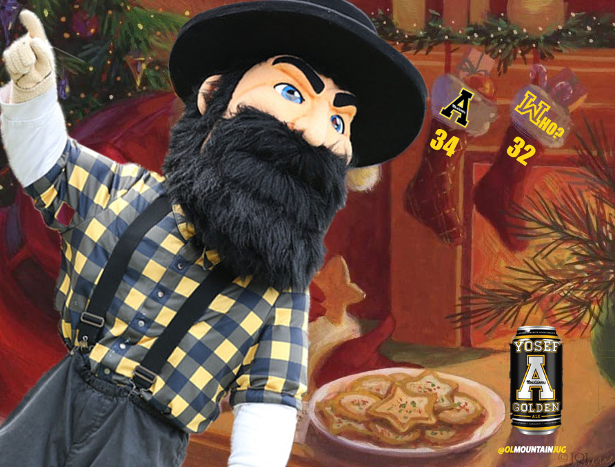 olmountainjug's tweet photo. It's that time of year once again. Don't forget to leave out beer for Yosef tonight! #MichiganWho #3432day #BeatECU https://t.co/eMbTN2fSl5
