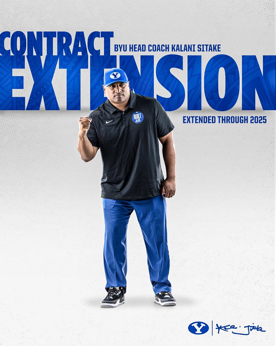 BYU Head Coach Kalani Sitake signs contract extension through 2025 r/CFB