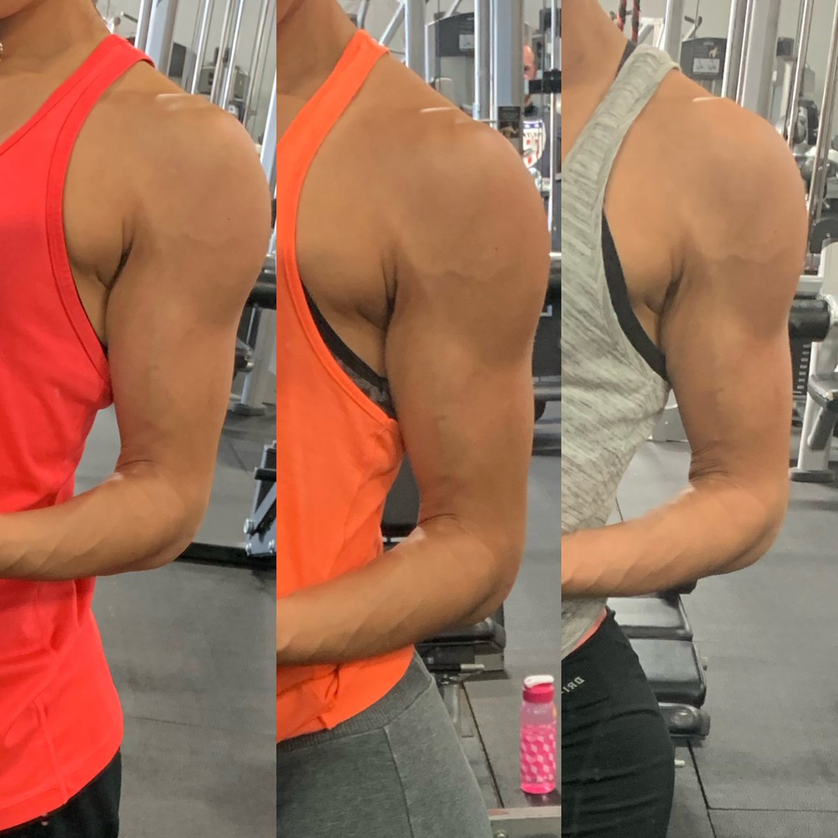 missvegangamer's tweet photo. Shoulder pumps 😎💪🏽
I have never been able to see veins popping out of my shoulders like this. I still got 6 weeks so I can’t wait to see how it goes!💪🏽💪🏽💪🏽
#TeamHeugly #plantbuilt #builtbyplants #veganmuscle https://t.co/JBX1kQ7LU4