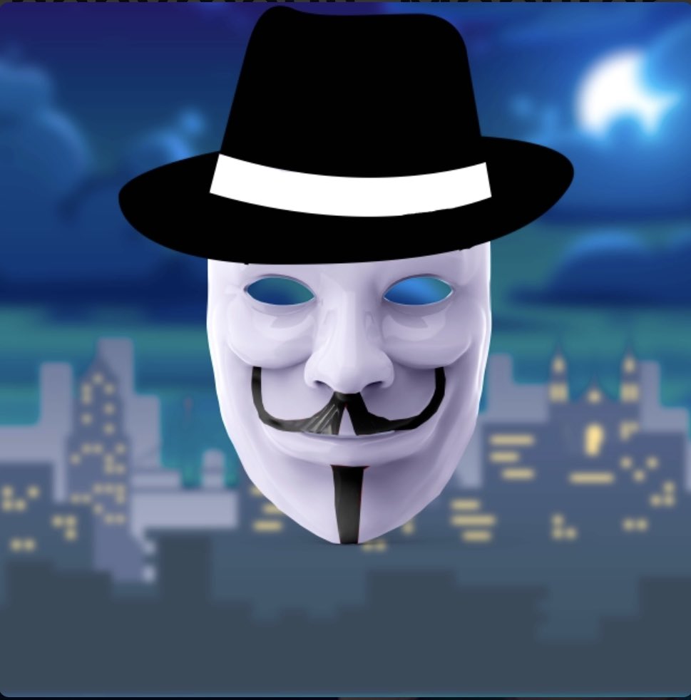 Nice art work. Put Anonymous World on my virtual wall collection  #lacasadenft #opensea #nft #nftart #nftcollectors