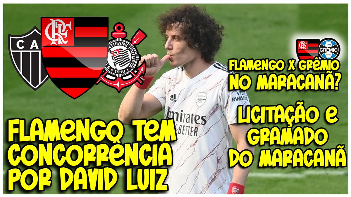 FLAMENGO DE VOLTA AO MARACA CONTRA O GRÊMIO! ESTADO DO GRAMADO! ÚLTIMAS INFORMAÇÕES SOBRE DAVID LUIZ

youtu.be/FnljWyTn7ac