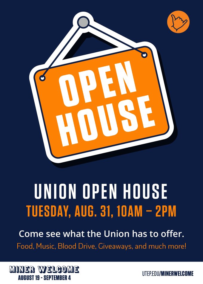 UTEPUnion's tweet image. HAPPENING NOW ‼️