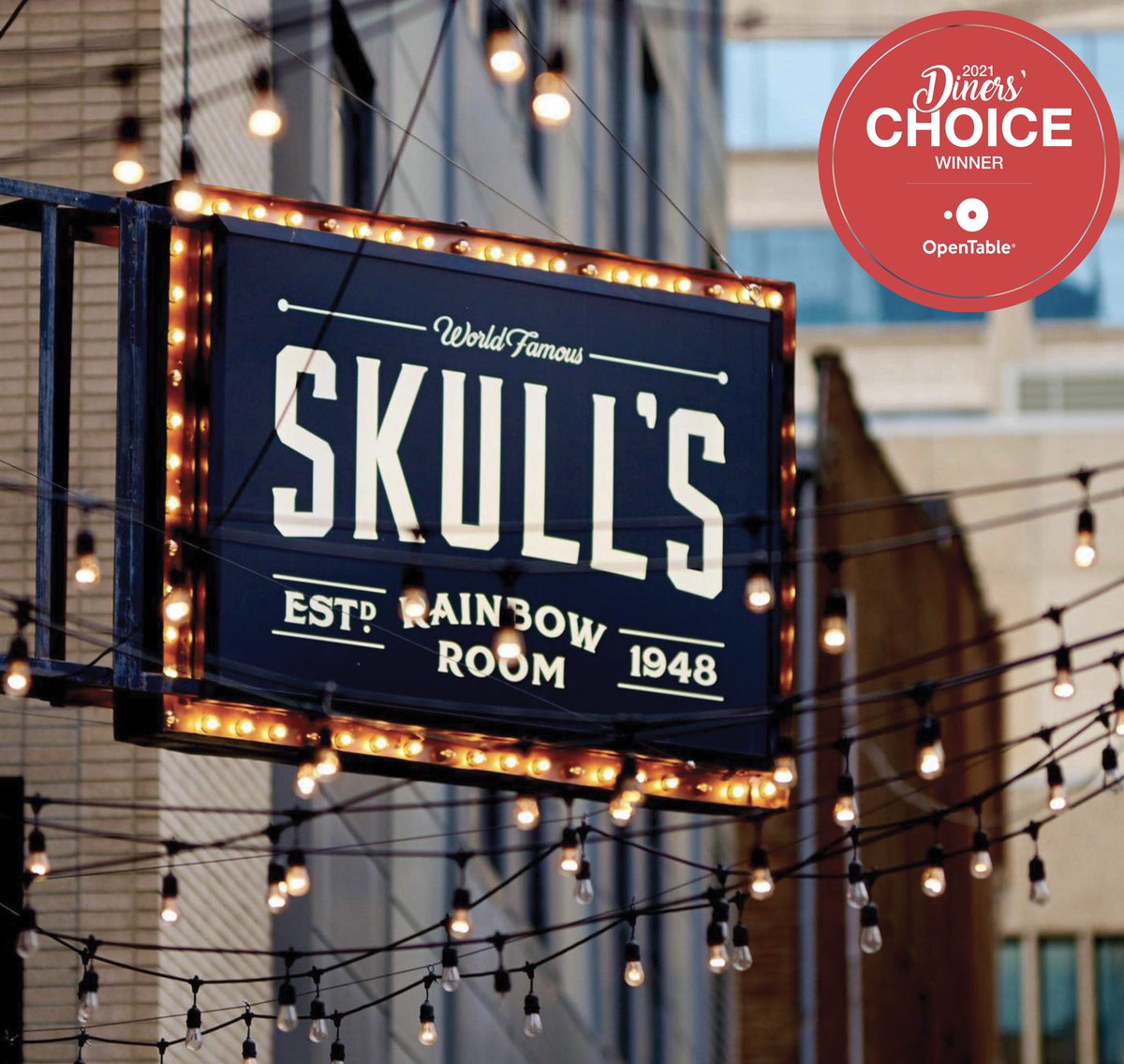 The heart of Printers Alley. Join us for an unforgettable evening as you step back in time and enjoy live jazz, delicious drinks and Nashville’s best fine dining. Book your reservation: skullsrainbowroom.com/reservations