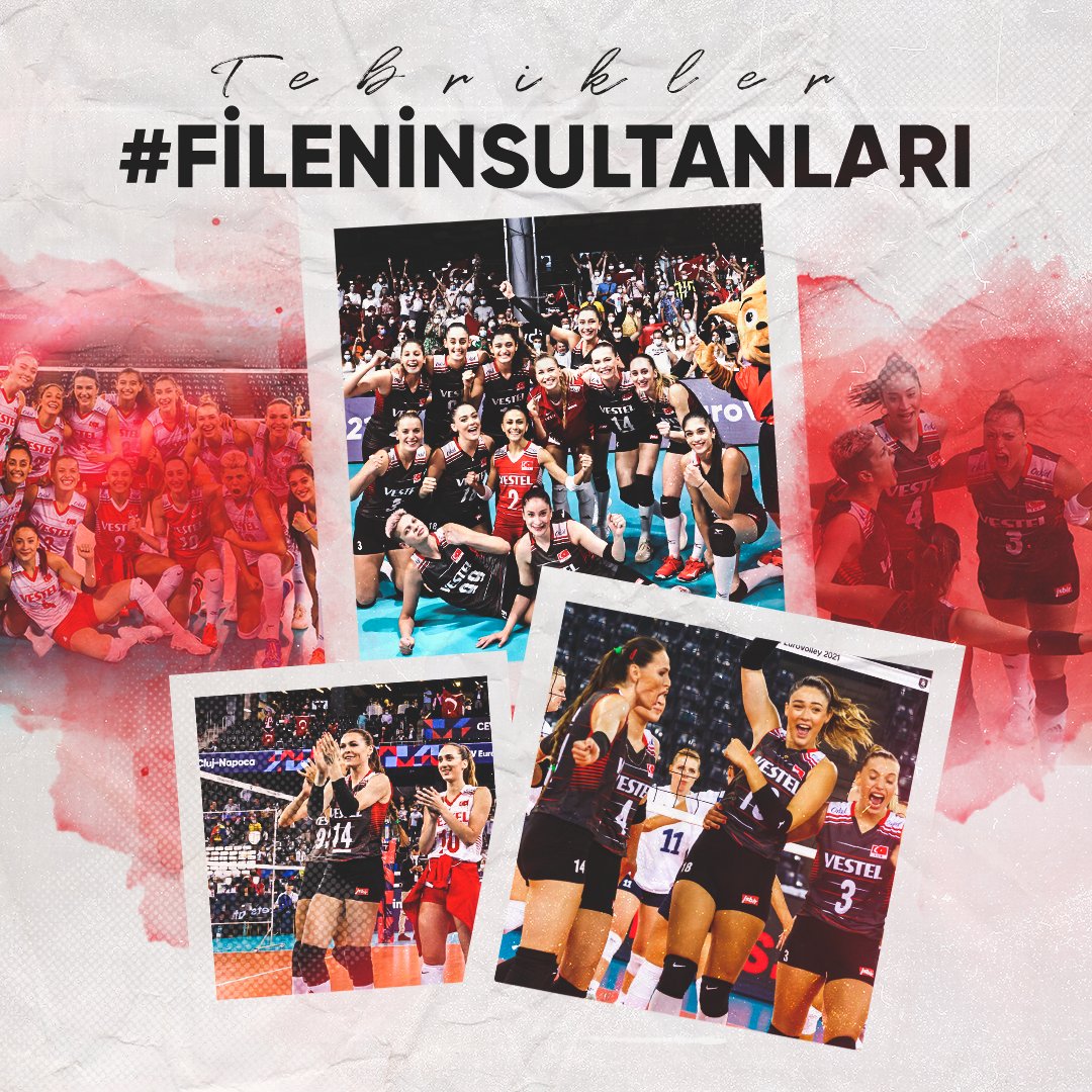 Kırmızı ile beyaz yanyana geldiğinde "YENİLMEZ" olursun. 
Tebrikler #FileninSultanları