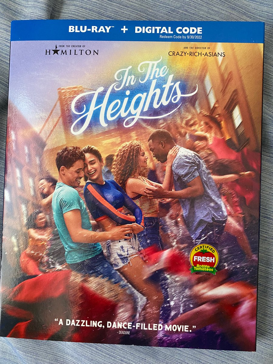 You know I had to get one of the best movies of 2021 
#intheheightsmovie #InTheHeights 
@Lin_Manuel