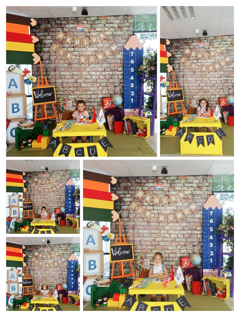 Okuldaki ilk günümüz ❤️🌺
#BKBademli #1C 💙