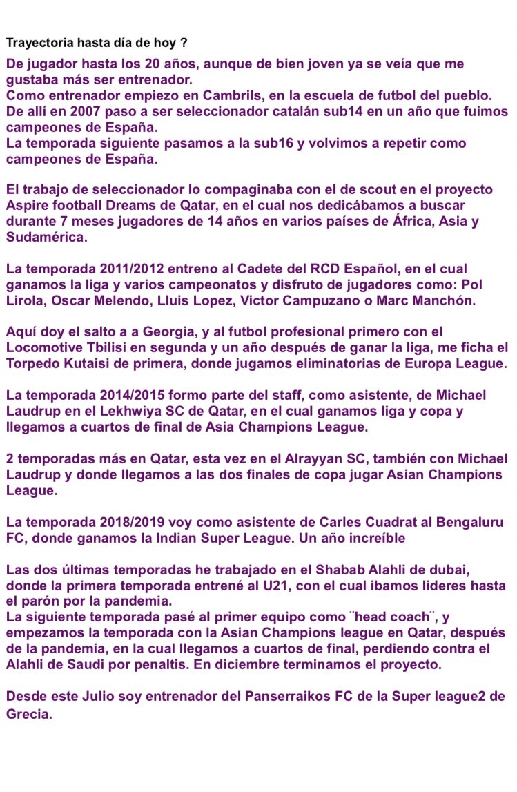 laeradelbronce's tweet photo. 1000/2• Gerard Zaragoza
Ex Entrenador de Torpedo Kutaisi, Locomotive, Al-Rayyan, Bengaluru...
Entrenador de Panserraikos
@gerardzaragoza @panserraikosfc https://t.co/8Bt7seTxNV