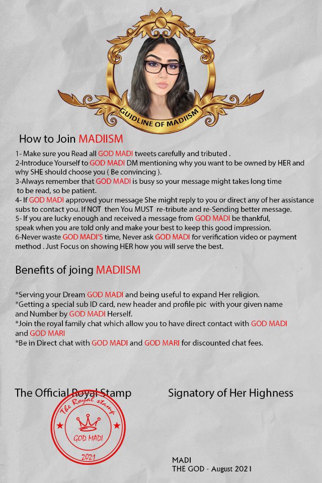 GODMADII's tweet photo. ALL ABOUT MY RELIGION MADIISM https://t.co/J4MMjcV4rZ