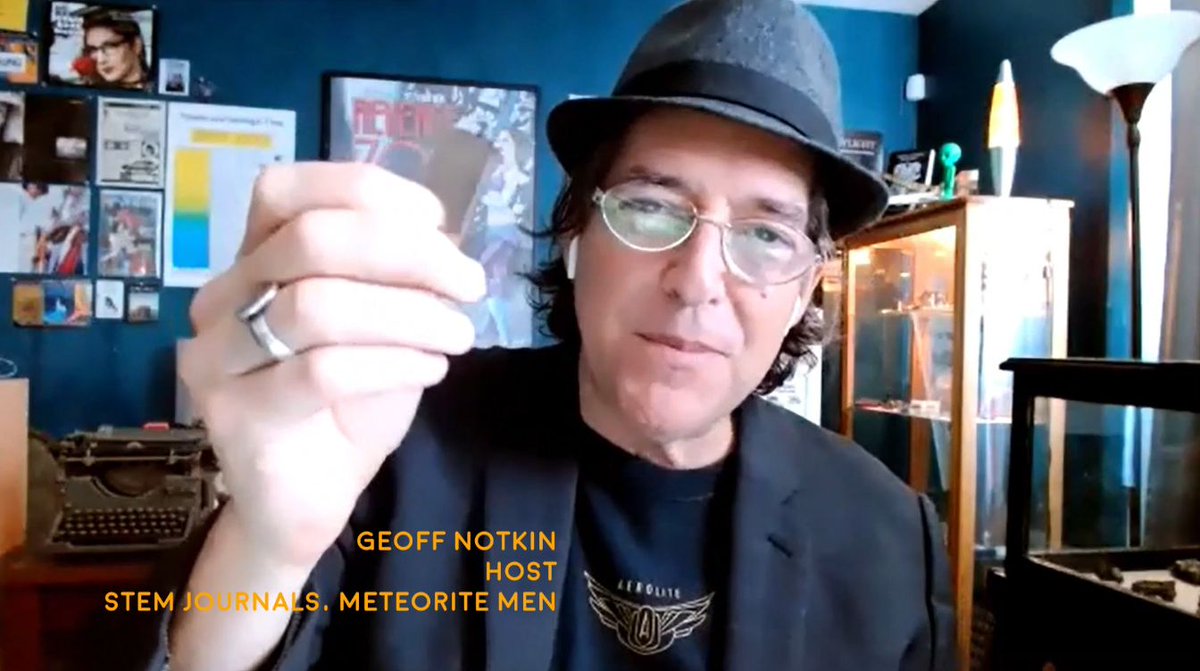 CompanionCosmic's tweet photo. We interview @geoffnotkin of @MeteoriteMen, and @MeteoritesAZ to the show, talking about... You guessed it - meteorites! 

vid: https://t.co/ToQlfETL9H
pod: https://t.co/bN5R99s4A1
read: https://t.co/Tat4RQeO8K https://t.co/BxiSpju3QU
