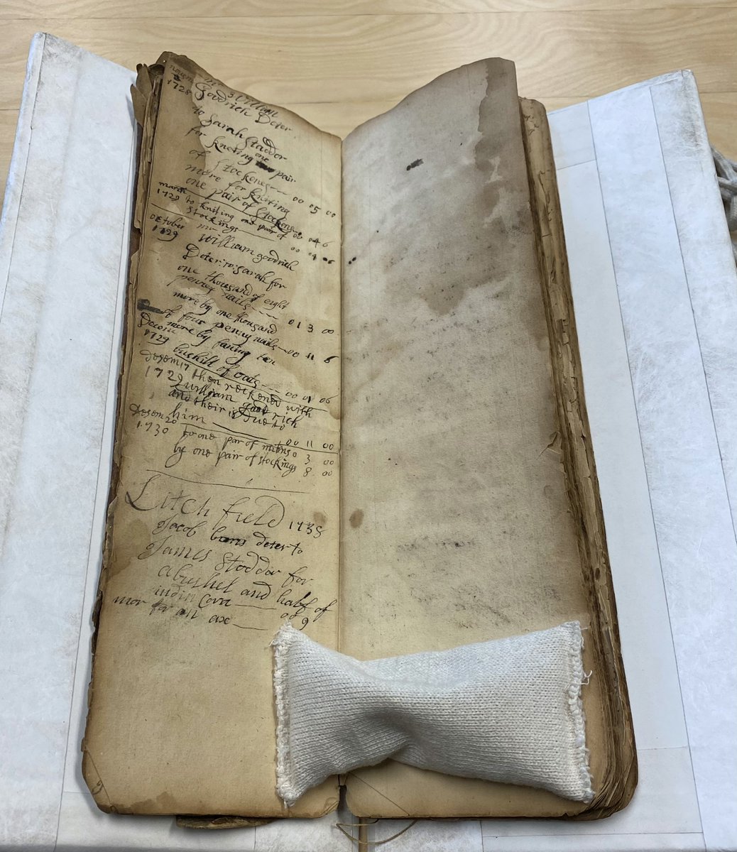 New (to me) archive, and yet another account book attributed to a dude (and catalogued under his name) and yet many of the accounts are by his wife (and some by her sons). #herbook
