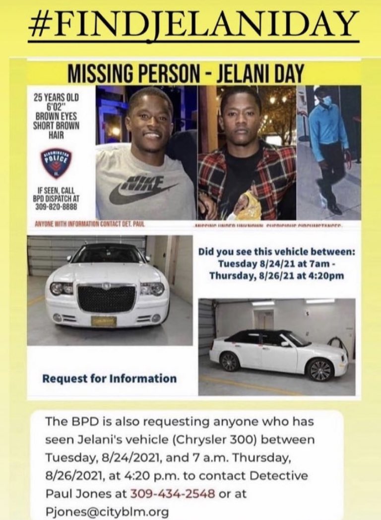 My brother cousin “Jelani Day” who we call JJ has been missing for now 7 days. This has been the longest week ever for my family and I. But we’re gonna keep Praying and keeping the Faith knowing God is in control and will get the victory! I am declaring he will be home very soon.