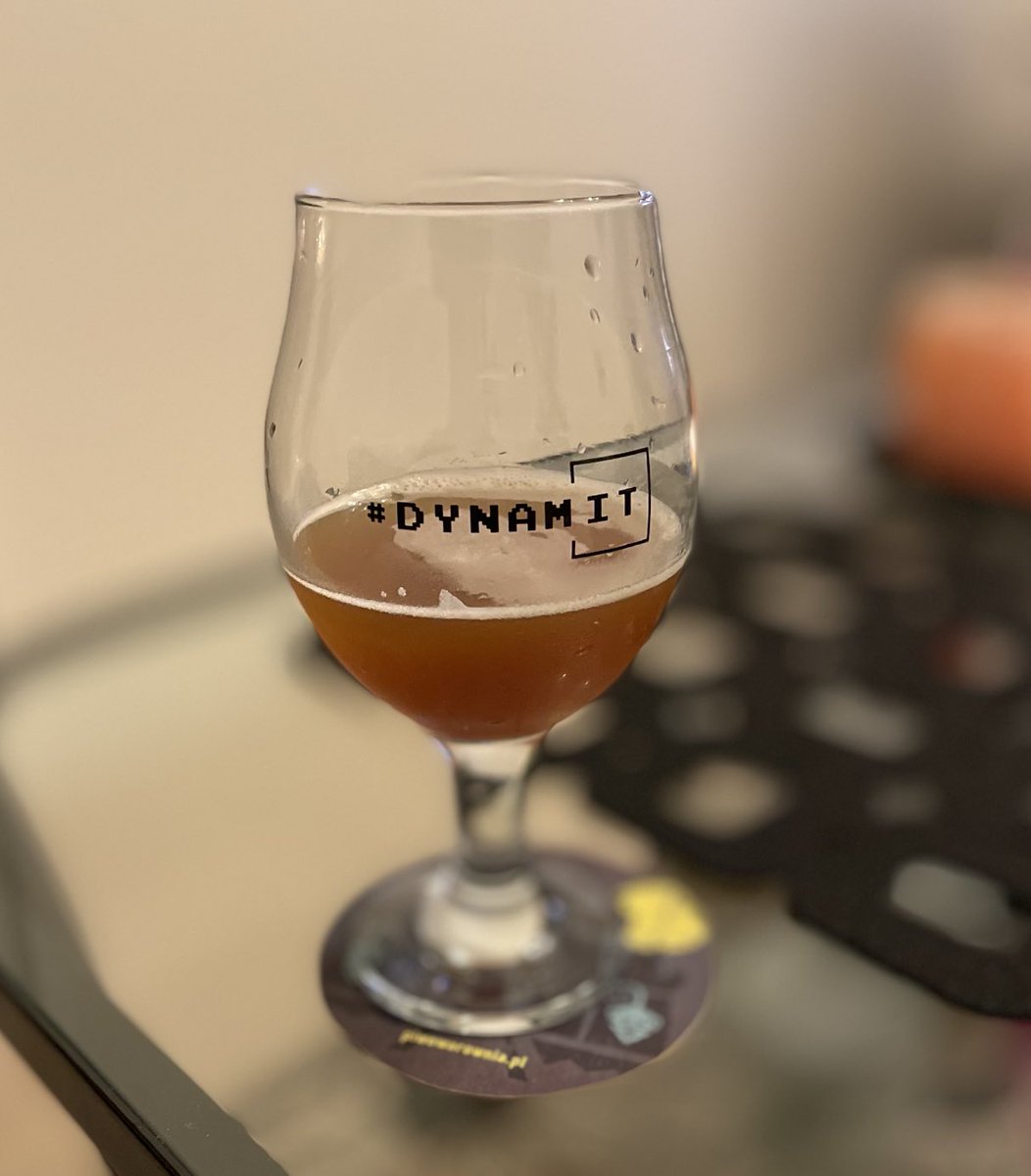 Pamiątka z tegorocznego ⁦<a href="/dynam_it/">dynamIT</a>⁩. Teraz można powspominać:) Dziękuję Organizatorom! Cudnie było przypomnieć sobie jak fajne są konferencje offline. Do zobaczenia!