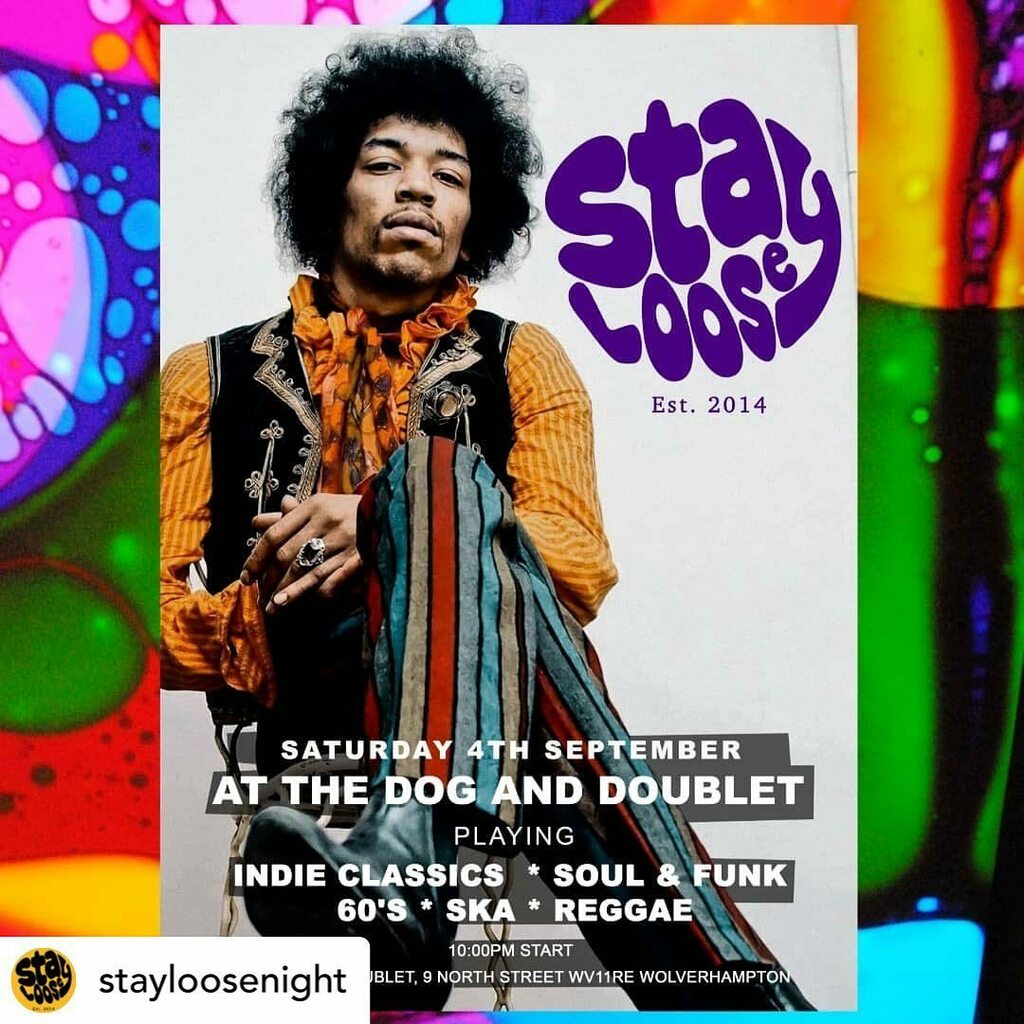 BangWolves's tweet image. Oh yes! This Saturday sees the return of the original Stay Loose!! Classic Blast Off! back bar feels at the Dog!! 

Posted @withregram • @stayloosenight This Saturday 
Stay Loose is back at The Dog &amp;amp; Doublet Wolverhampton, just good vibes under the a… instagr.am/p/CTQBOCPDH3O/