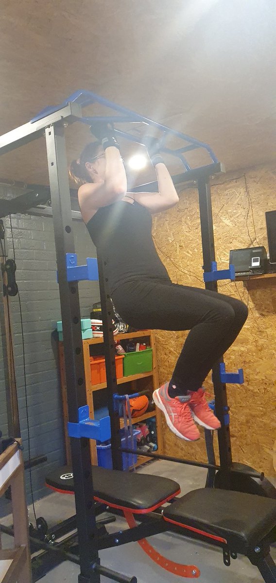 Ann-Marie holliday (@an_holliday) on Twitter photo day 31 set the bar a little high... half a pull up... better than nothing... Will just extend the time and keep trying now I have the basics ... Great motivation seeing others challenges ๐ ๐ ๐ช #AHPsActive #WeActiveChallenge day 31 set the bar a little high... half a pull up... better than nothing... Will just extend the time and keep trying now I have the basics ... Great motivation seeing others challenges ๐ ๐ ๐ช #AHPsActive #WeActiveChallenge