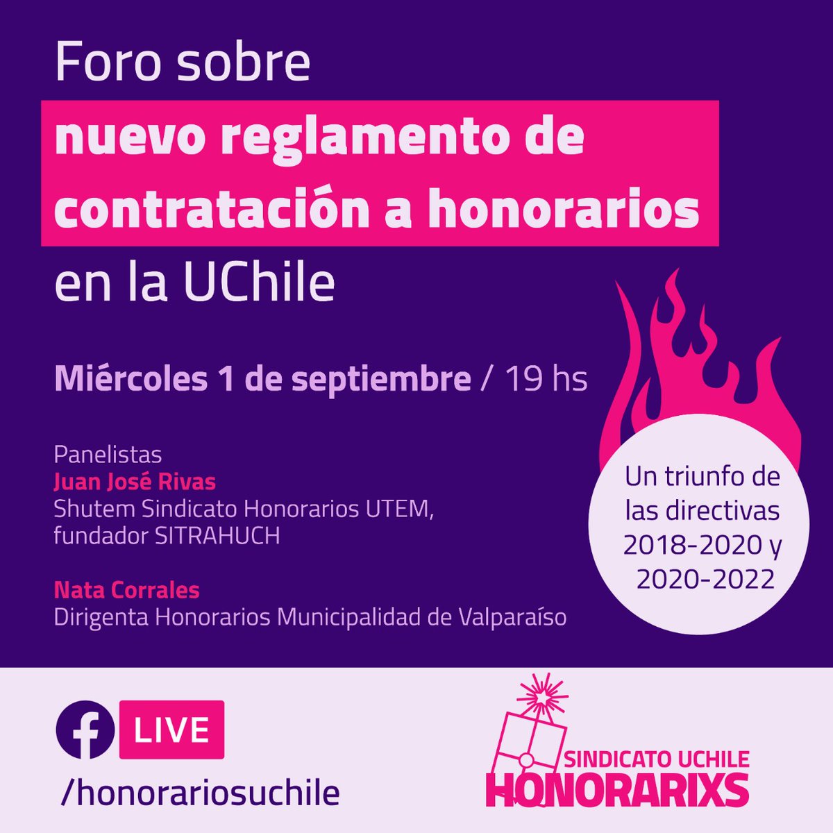 Honorarios Uchile tweet media